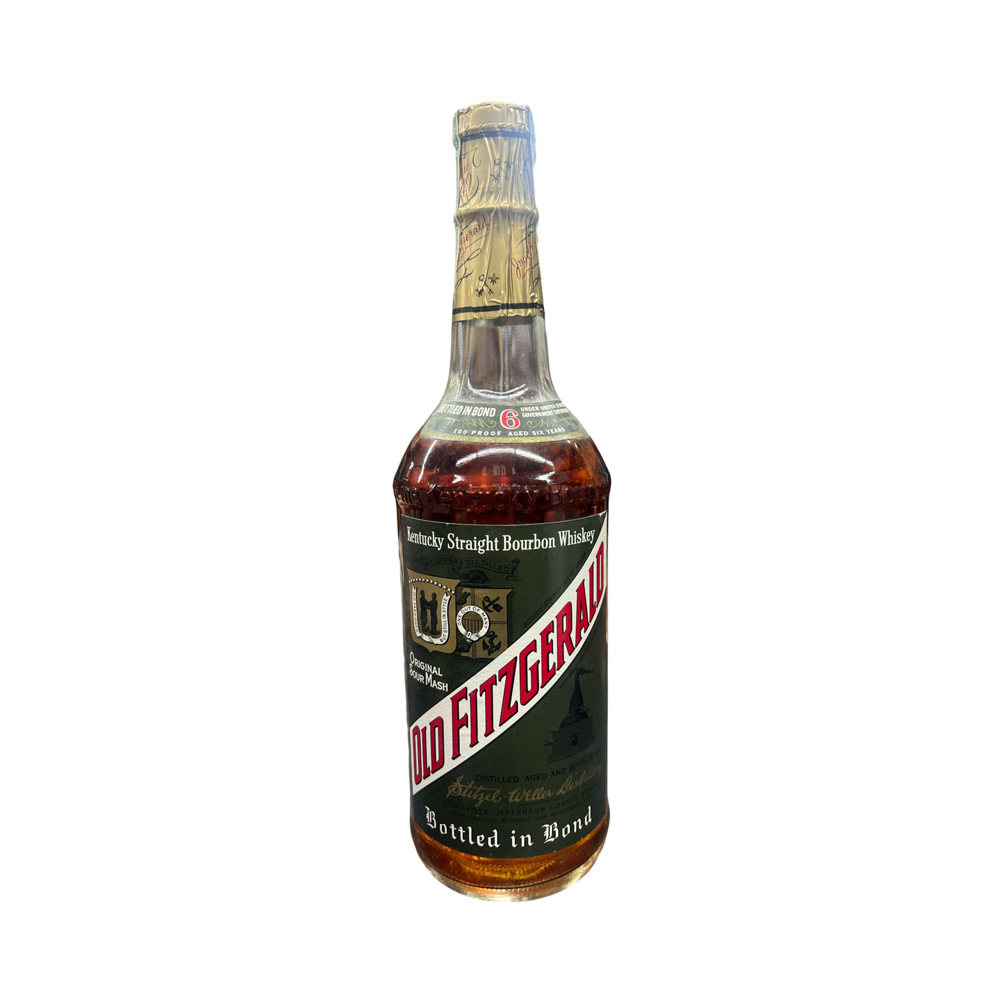 Stitzel Weller Old Fitzgerald Bottled in Bond Bourbon Bottled 1966 - 1972