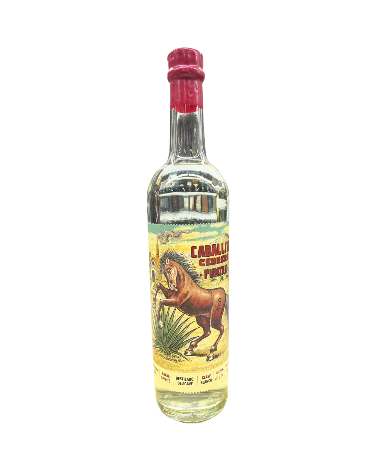 Caballito Cerrero Azul Puntas Blanco 141.2 Proof Agave Spirits 750ml