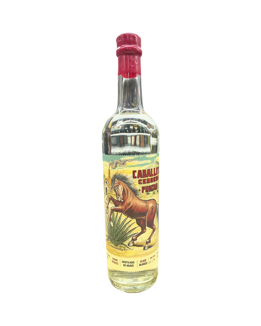 Caballito Cerrero Azul Puntas Blanco 141.2 Proof Agave Spirits 750ml