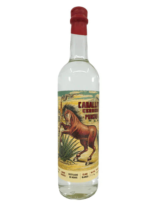 Caballito Cerrero Chato Puntas Blanco Agave Spirits 750ml (141 Proof)