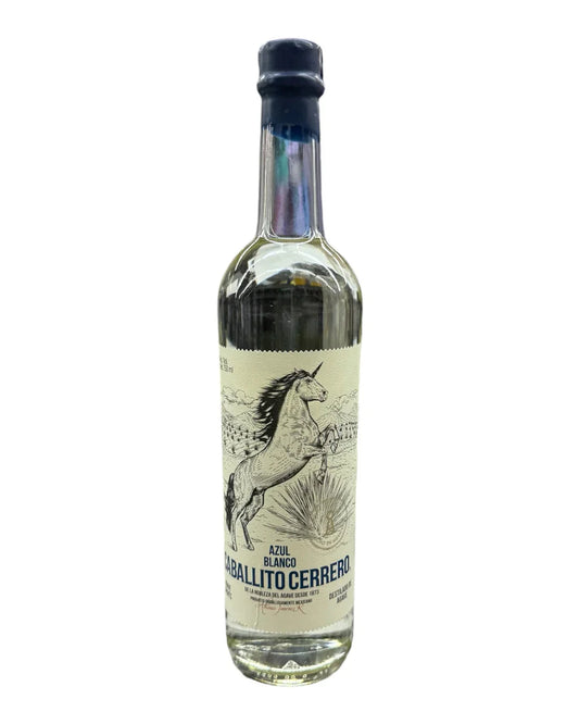 Caballito Cerrero Blanco Unicorn Azul Agave Spirit 750ml