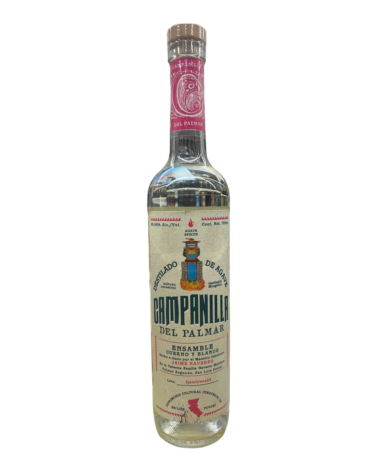Campanilla Del Palmar Ensamble Cuerno Y Blanco Jaime Navarro Mezcal