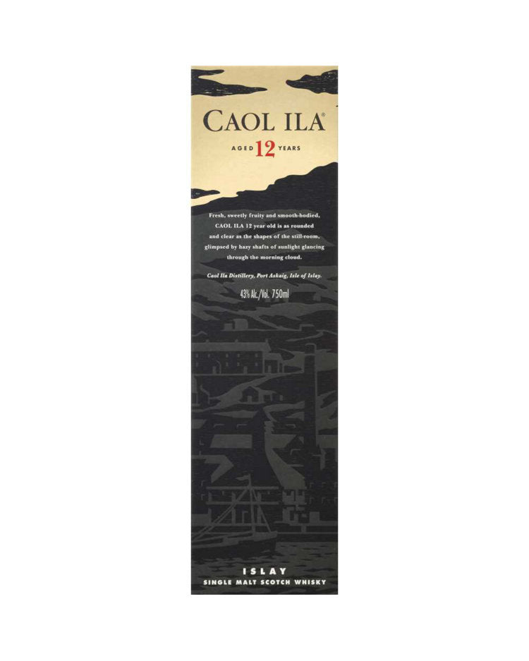 Caol Ila 12 Year Old Single Malt Scotch Whisky 750ml