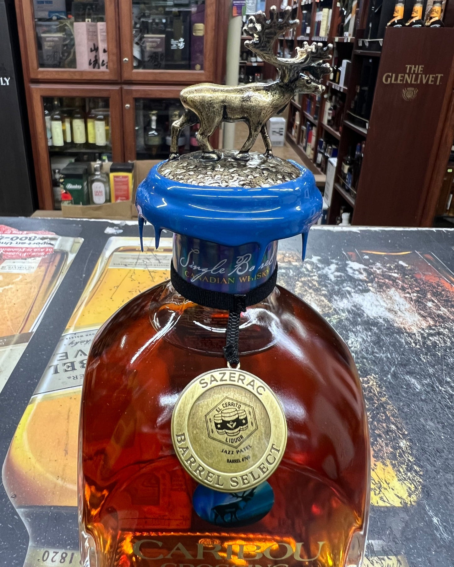 Caribou Crossing Single Barrel El Cerrito Liquor Store Pick Canadian Whisky 750ml