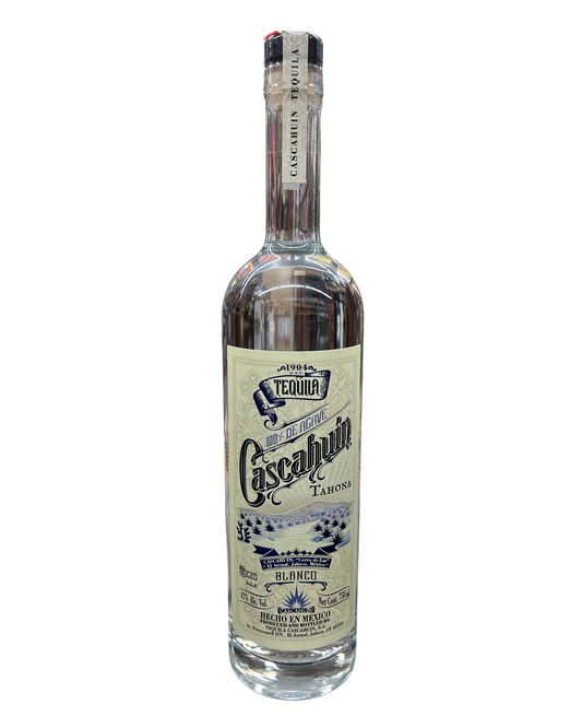 Cascahuin Tahona Blanco Tequila 750ml