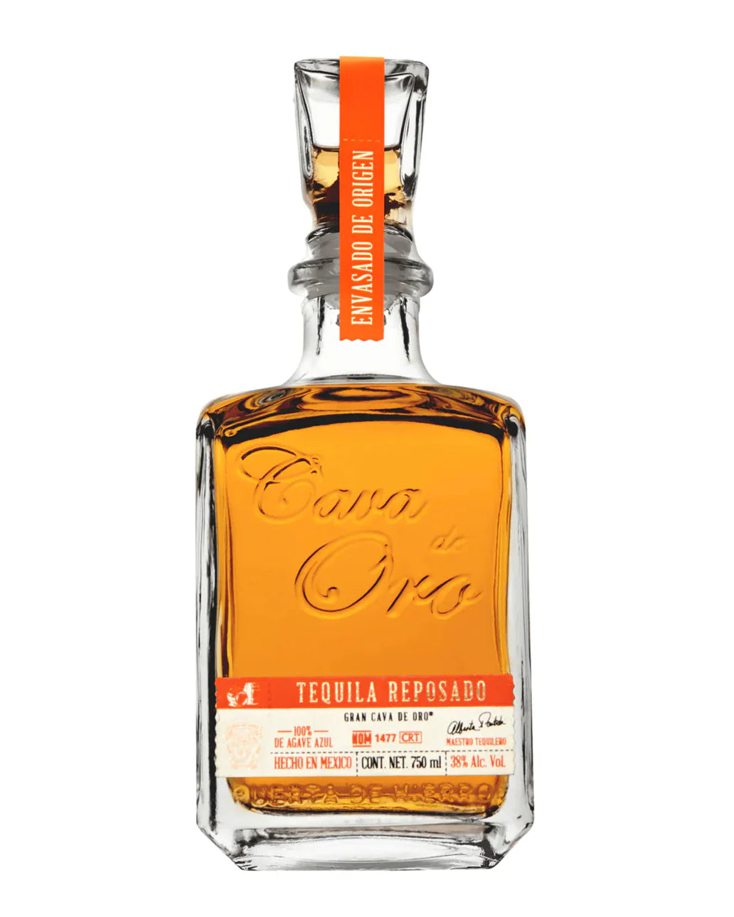 Cava De Oro Reposado Tequila 750ml