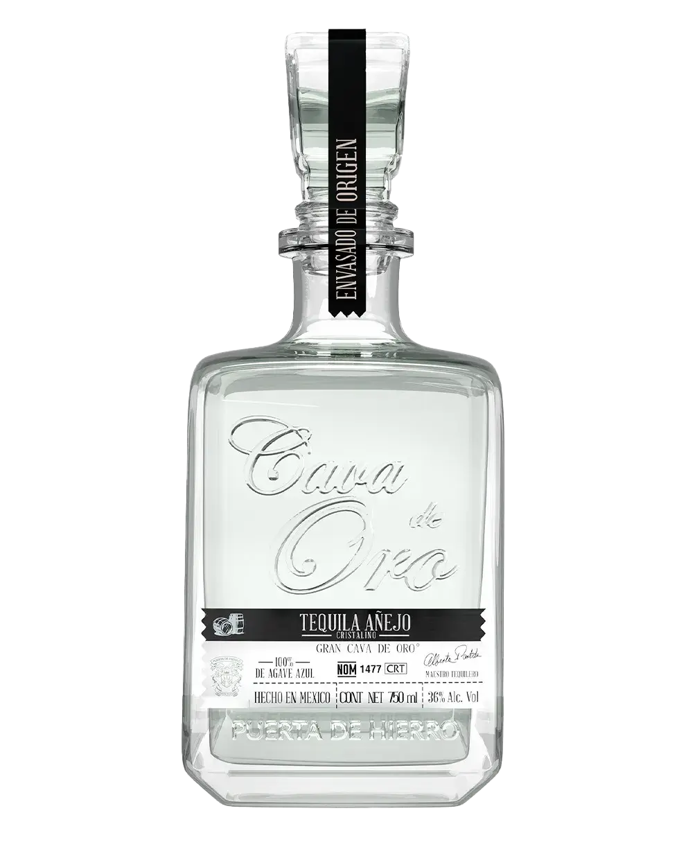 Cava de Oro Cristal Anejo Tequila 750ml