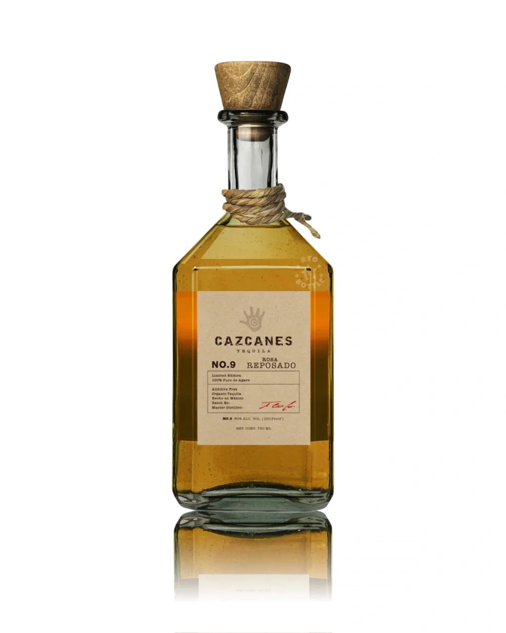 Cazcanes No.9 Limited Edition Rosa Reposado Tequila 750ml