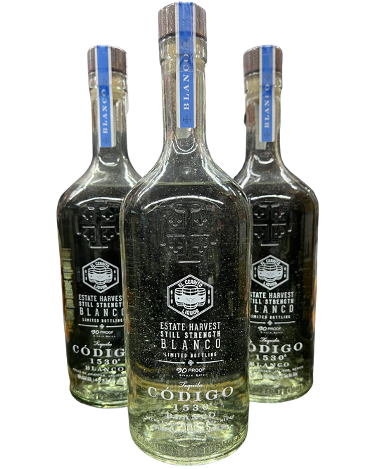Codigo Estate Harvest Still Strength Single Barrel El Cerrito Store Pick Blanco Tequila
