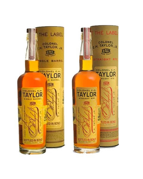 Colonel E.H. Taylor Single Barrel Bourbon & Rye Bundle 750ml 2-Pack