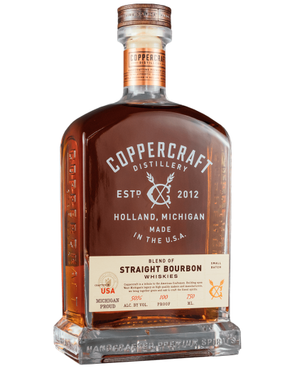 Coppercraft Distillery Blend of Straight Bourbon Whiskies 750ml