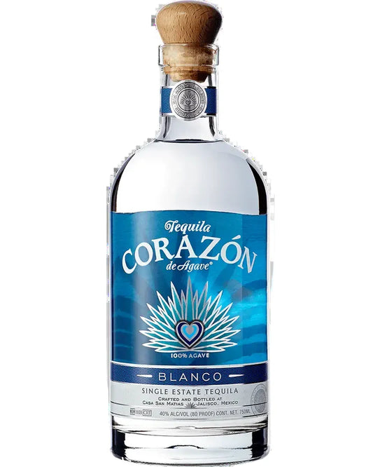 Corazon de Agave Single Estate Blanco Tequila 750ml