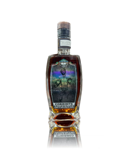 Corbin Cash 8 years 6 months Old El Cerrito Liquor Store Pick Single Cask Strength Merced Straight Rye Whiskey 750ml (Corbinite)