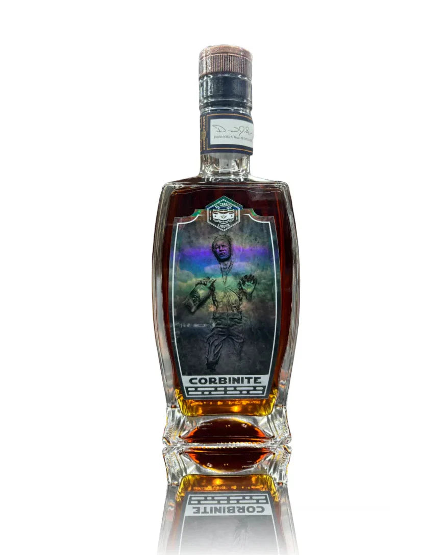 Corbin Cash 8 years 6 months Old El Cerrito Liquor Store Pick Single Cask Strength Merced Straight Rye Whiskey 750ml (Corbinite)