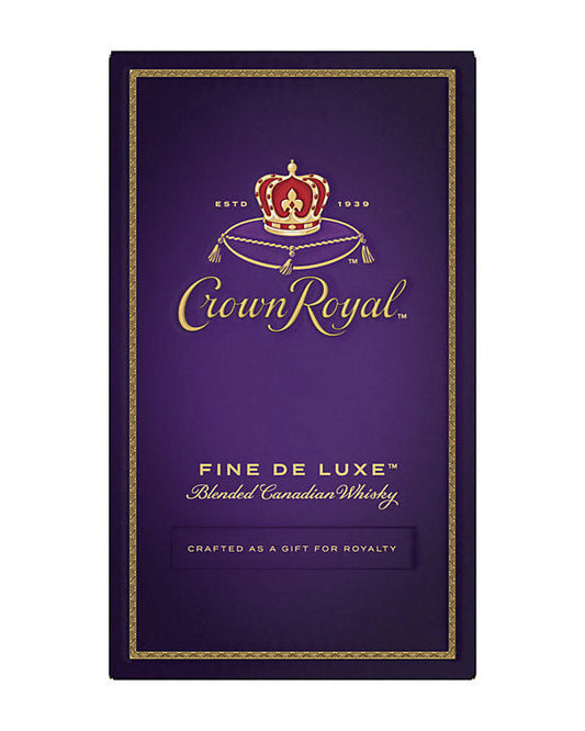 Crown Royal Fine Deluxe Blended Canadian Whisky 1Lt