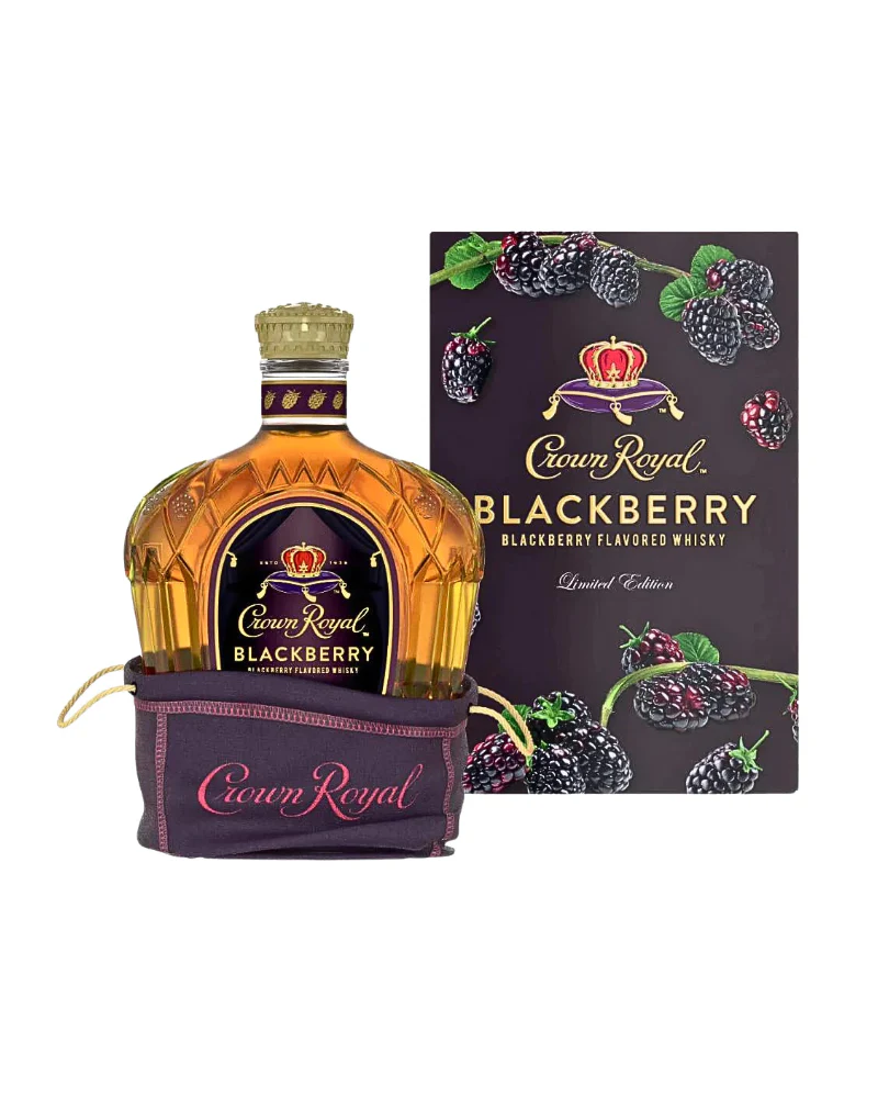 Crown Royal Limited Edition Blackberry Flavored Canadian Whisky 750ml