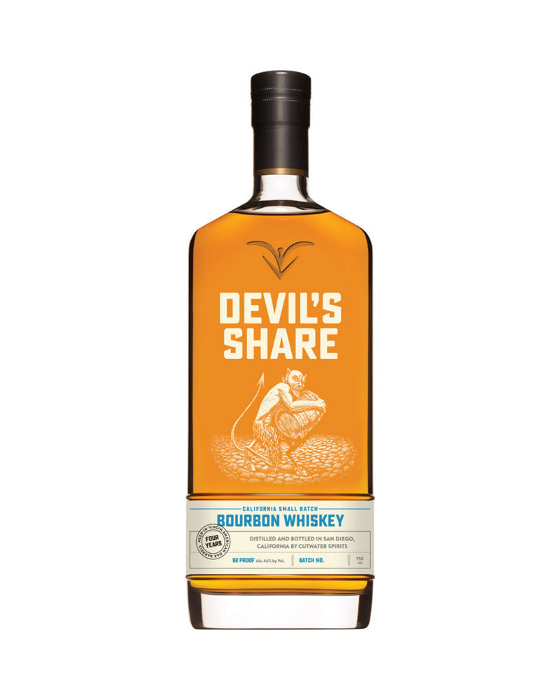 Cutwater Spirits Devil's Share Small Batch Bourbon Whiskey 750ml