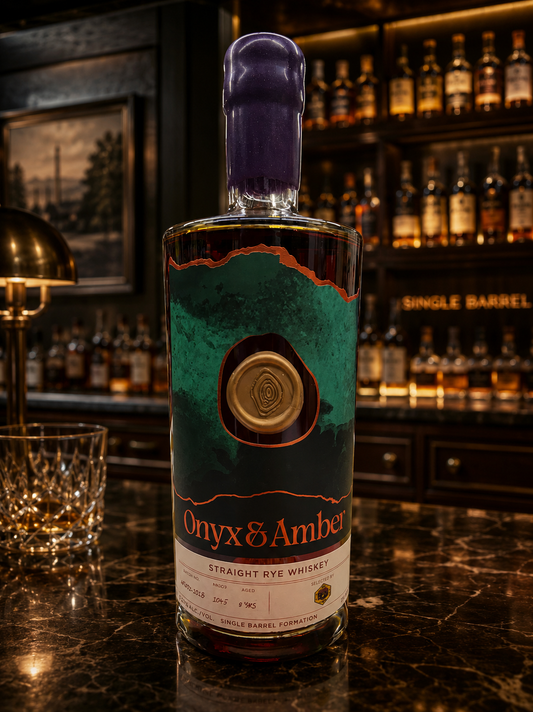 Onyx & Amber Finished In 8 Year Willett Rye Port Barrel El Cerrito Liquor Store Pick Straight Rye Whiskey