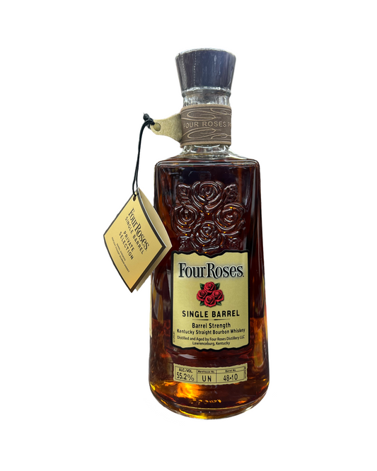 Four Roses Single Barrel Cask Strength OBSQ 11 Year 6 Months Old Kentucky Straight Bourbon Whiskey