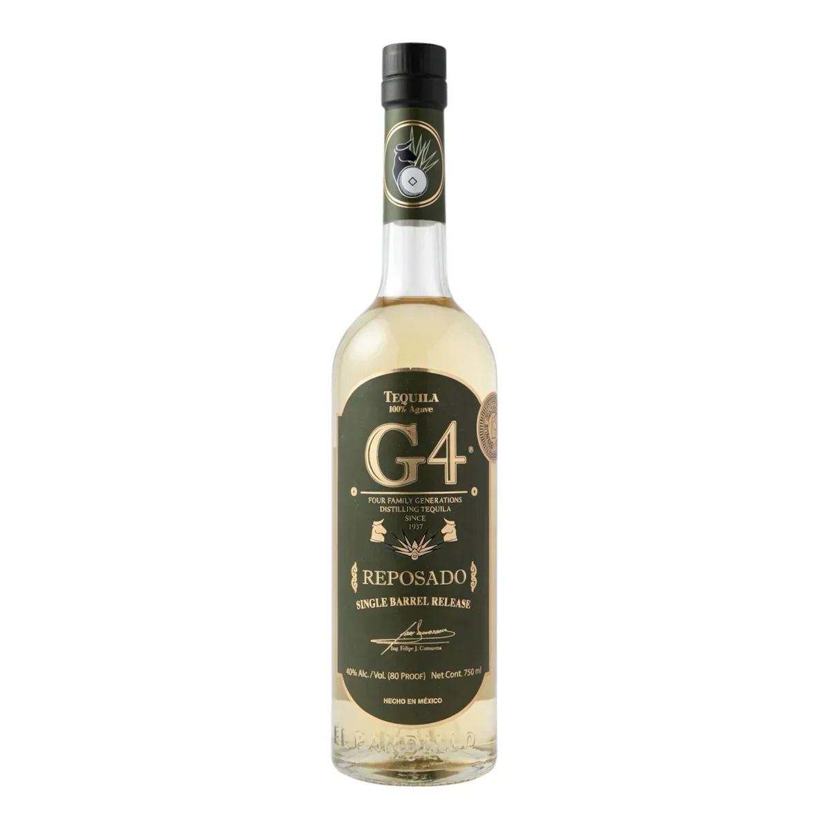 G4 Tequila Single Barrel Reposado