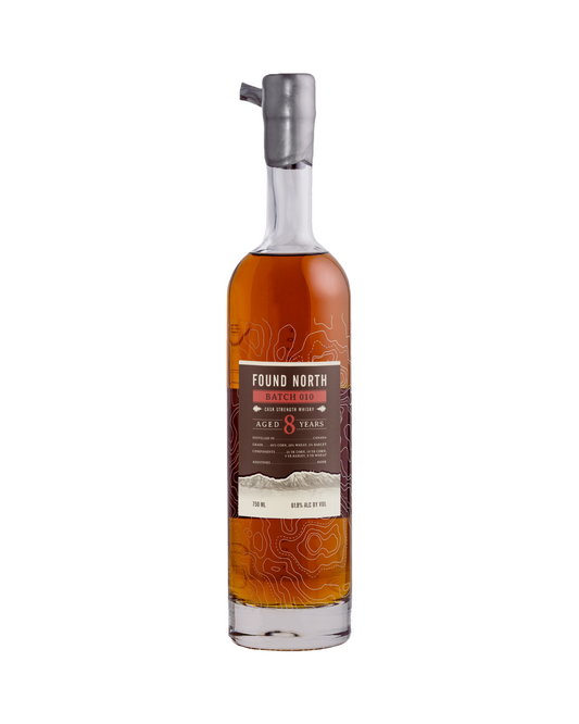Found North Batch 010 8 Year Old Cask Strength Whisky 750ml