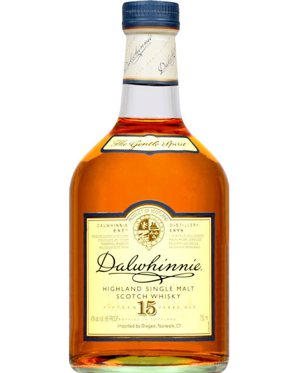 Dalwhinnie 15 Year Old Single Malt Scotch Whisky 750ml