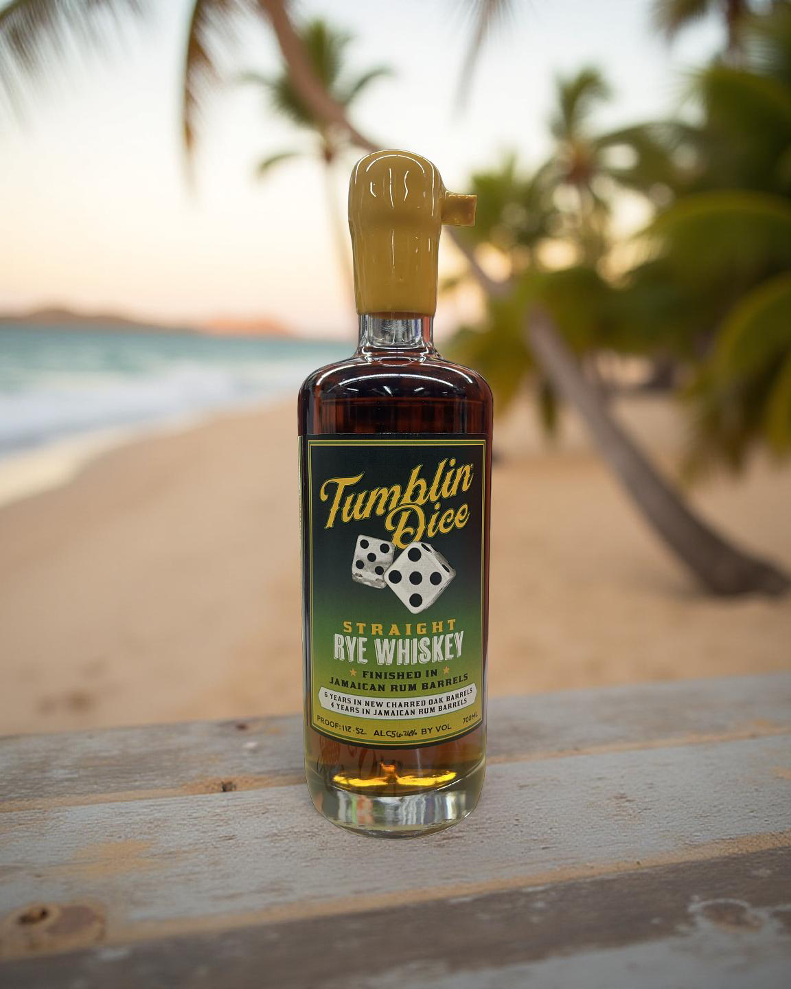 Deadwood Tumblin Dice Finished In Jamaican Rum Barrels Single Barrel El Cerrito Liquor Store Pick Straight Rye Whiskey