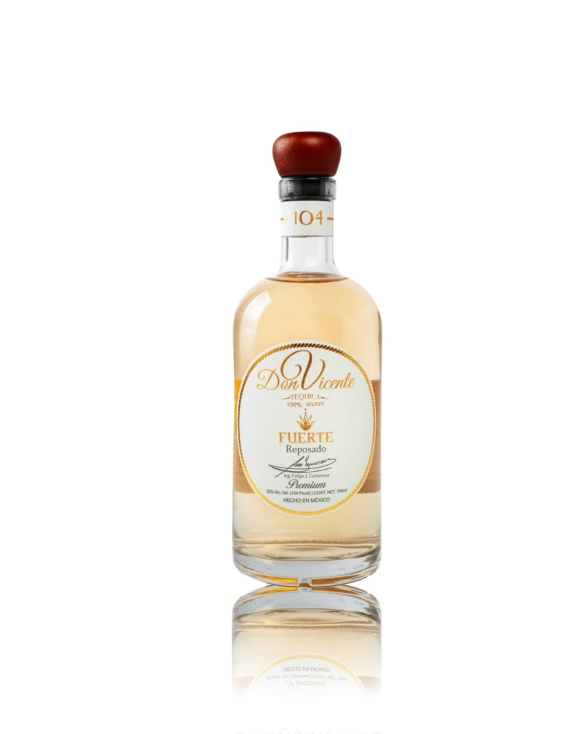 Don Vicente Fuerte Reposado Tequila