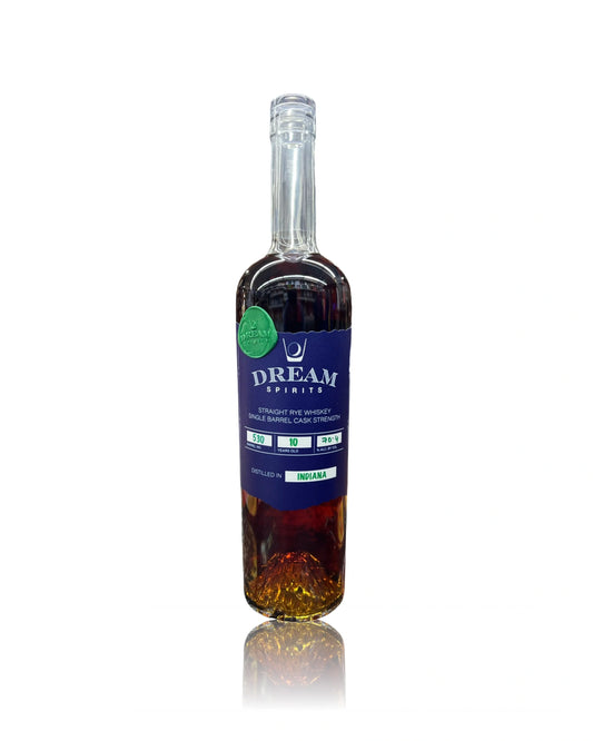 Dream Spirits Single Barrel Cask Strength Barrel No. 530  El Cerrito Liquor Store Pick Straight Rye Whiskey 750ml - Limit 1