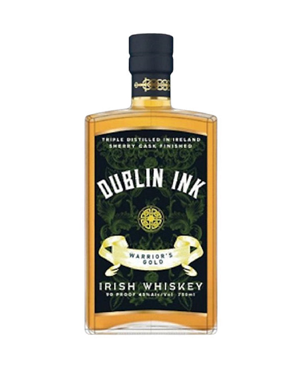 Dublin Ink Warrior's Gold Irish Whiskey 750ml