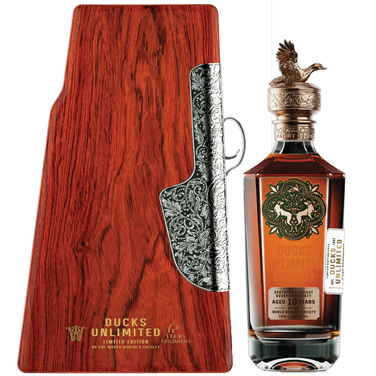 Ducks Unlimited Special Edition 10 Year Old Kentucky Bourbon Whiskey