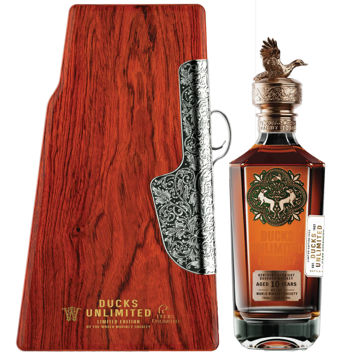 Ducks Unlimited Special Edition 10 Year Old Kentucky Bourbon Whiskey