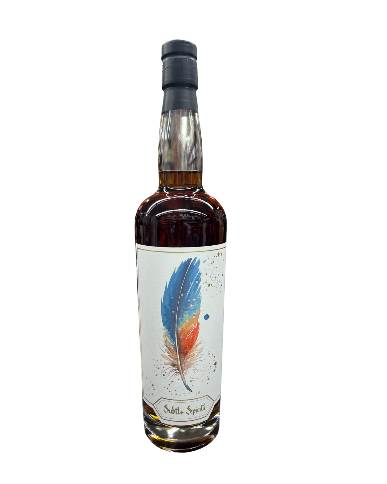 Subtle Spirits Single Barrel 16 Year 2 months Old Feathers - TK-105 King Fisher El Cerrito Liquor Exclusive Straight Bourbon Whiskey
