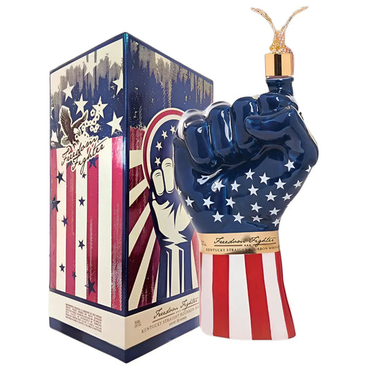Freedom Fighter 6 Year Old Fight Edition Kentucky Bourbon Whiskey