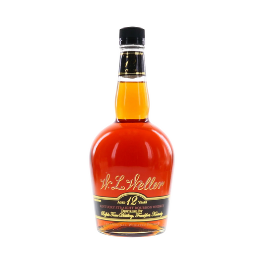 W. L. Weller 12 Year Old Bourbon 2013/2014 Old Round Squat Bottle 750ml