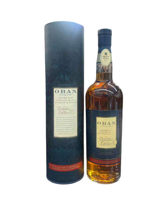 Oban Edition Double Matured in Montilla Fino American Oak Cask Wood Single Malt Scotch Whisky 750ml