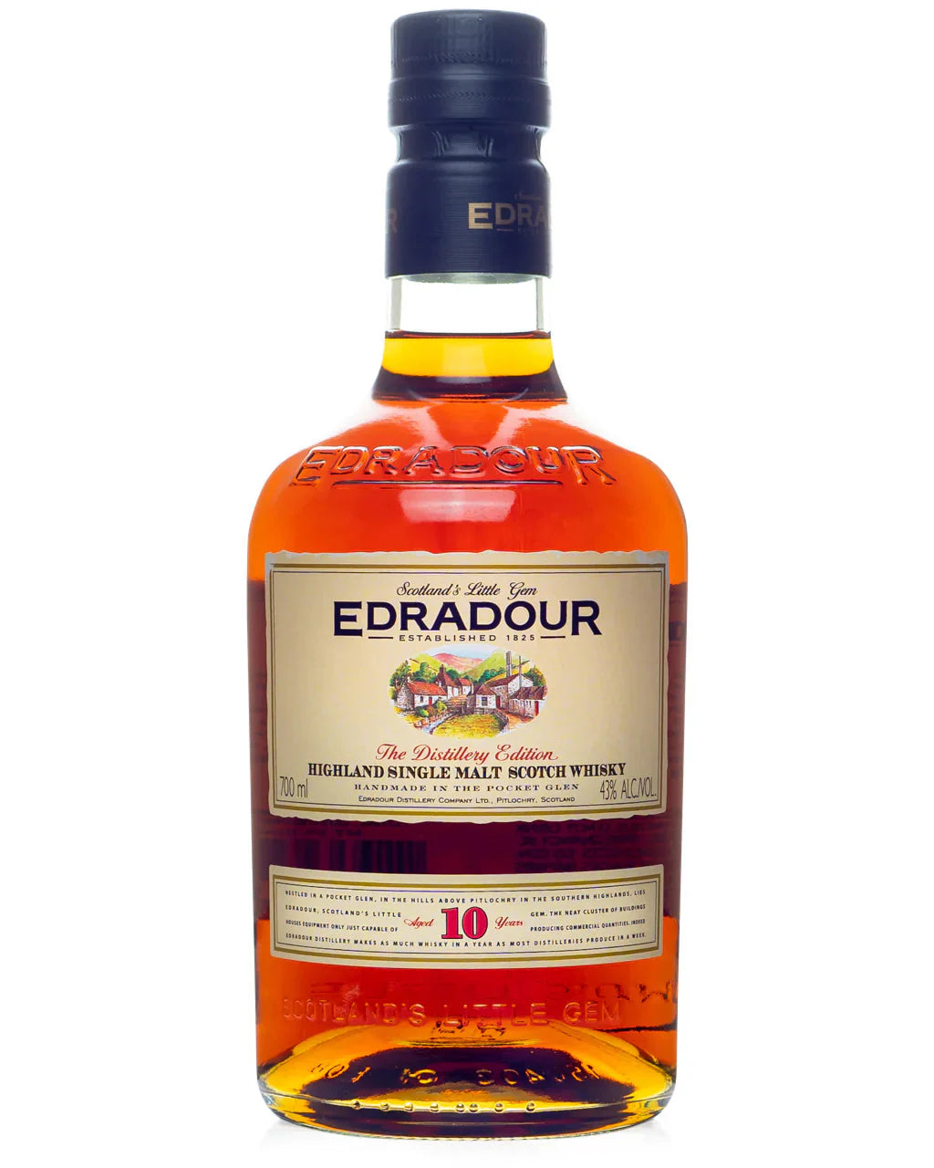 Edradour 10 Year Old Single Malt Scotch Whisky 700ml