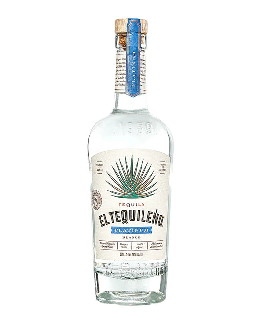 El Tequileno Platino Platinum Tequila 750ml