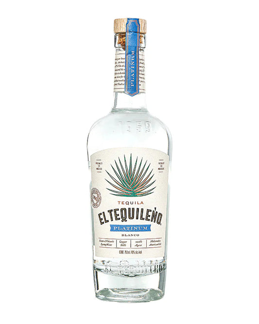 El Tequileno Platino Platinum Tequila 750ml