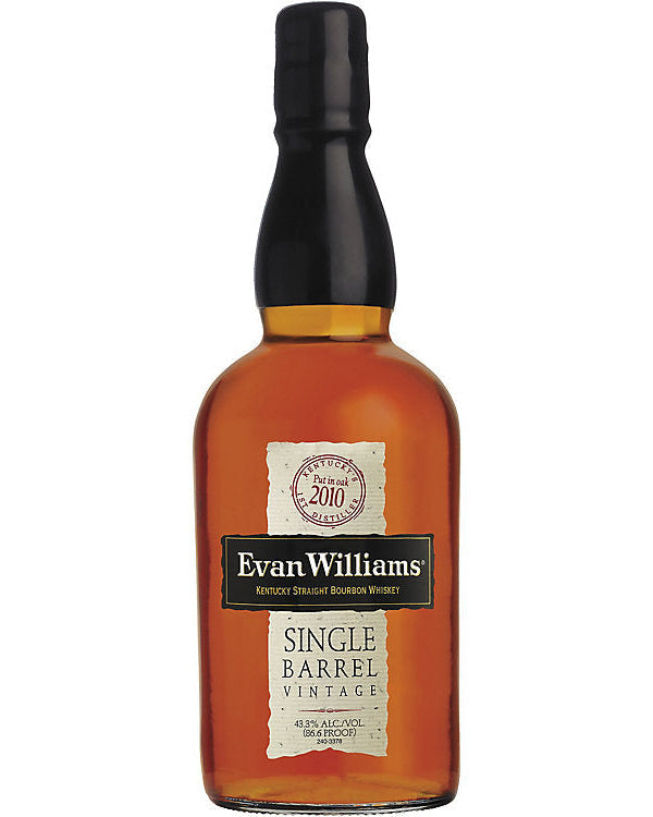 Evan Williams Single Barrel Vintage Straight Bourbon Whiskey 750ml