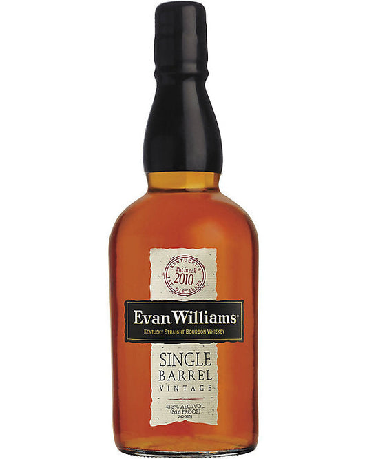 Evan Williams Single Barrel Vintage Straight Bourbon Whiskey 750ml