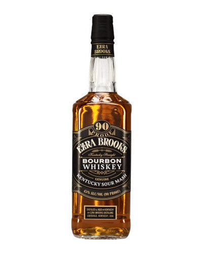 Ezra Brooks 90 Proof Kentucky Straight Bourbon Whiskey 750ml