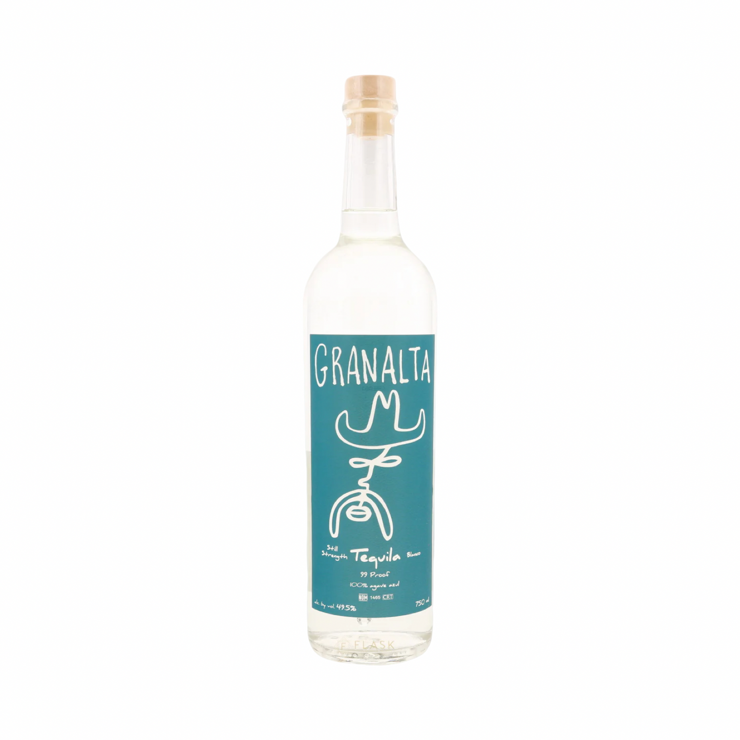 Granalta Tequila Still Strength Blanco 750ml