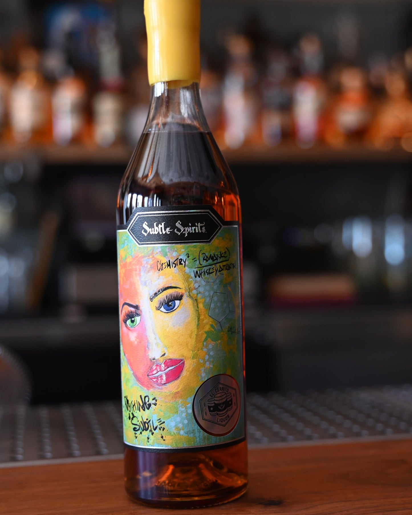 Subtle Spirits Single Barrel 8 Year Old El Cerrito Liquor Store Pick Straight Rye Whiskey