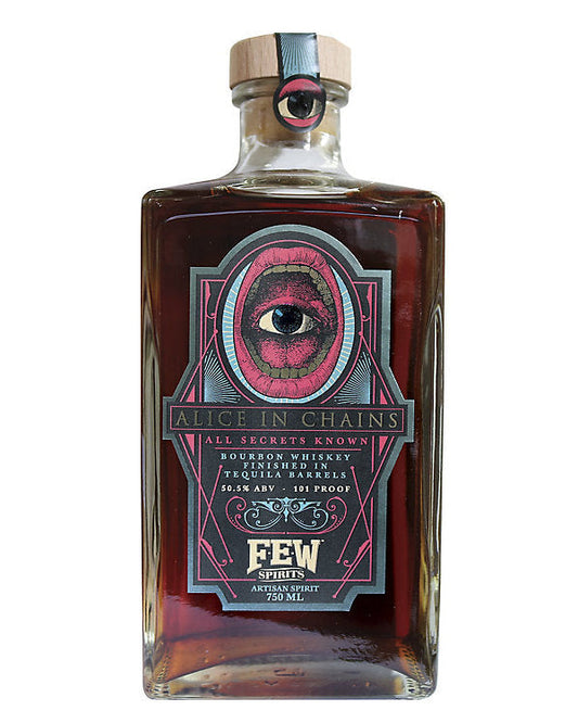 FEW Alice in Chains All Secrets Known Tequila Barrel-Finished Bourbon Whiskey 750ml