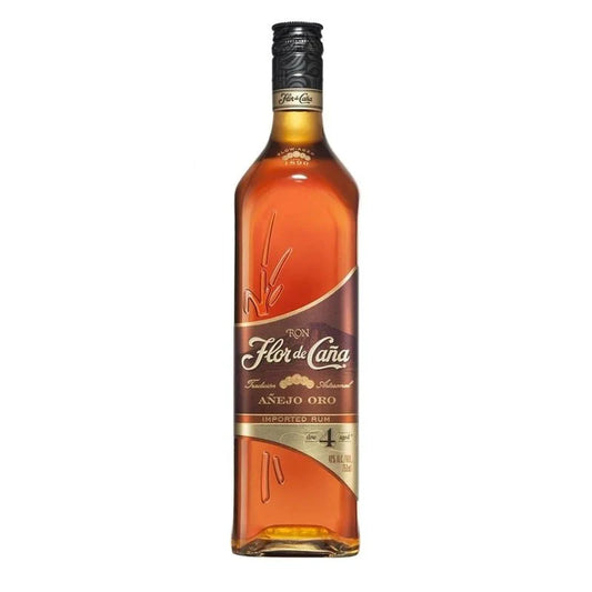 Flor de Cana Anejo Oro 4 Year Old Gold Rum 750ml