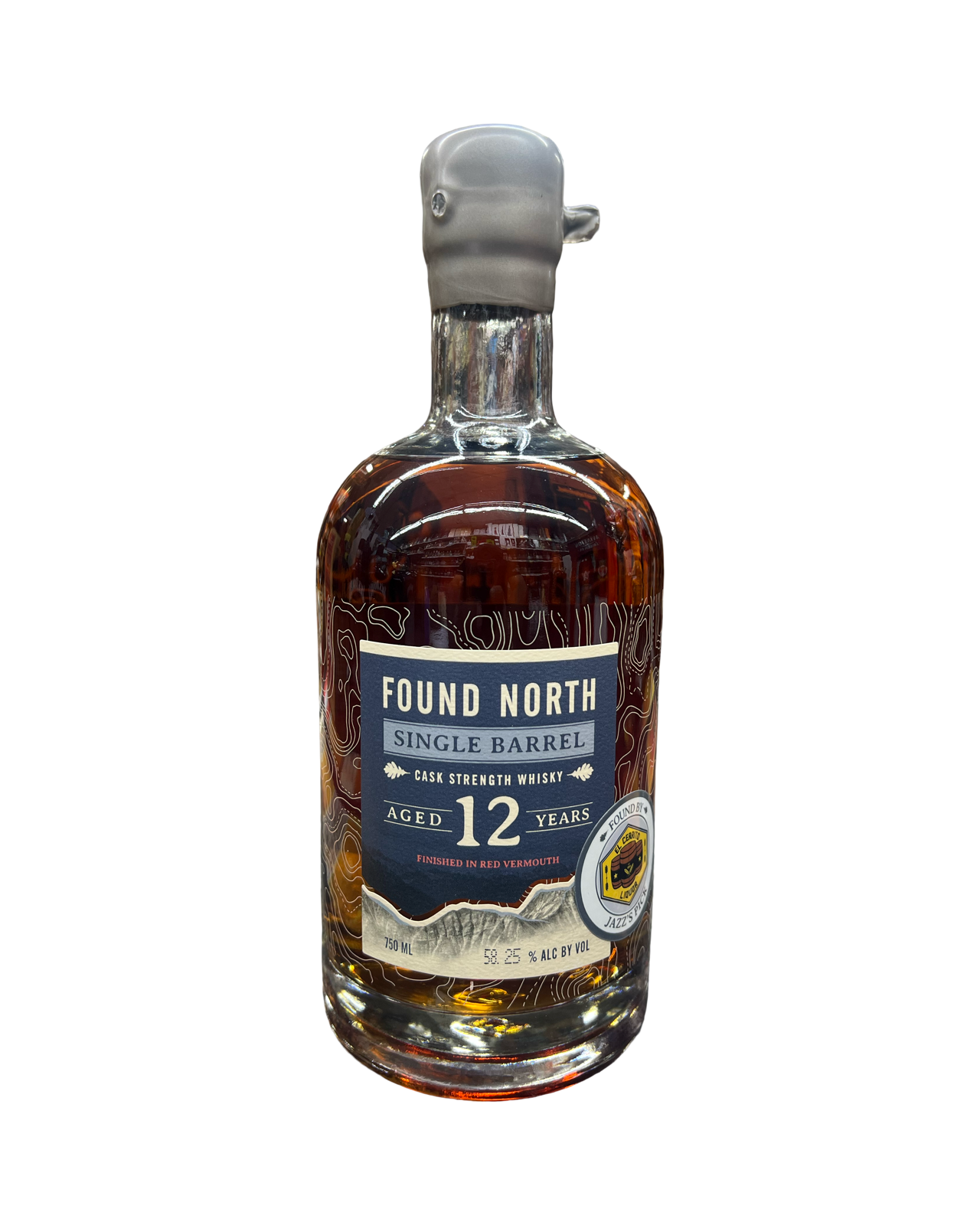 Found North Season 6 Cask #6119 Single Barrel Cask Strength El Cerrito Liquor Exclusive Finished in Red Vermouth Whisky 750ml
