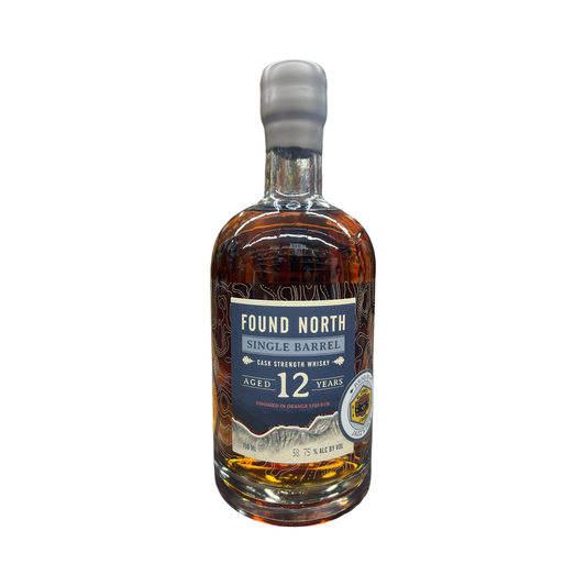 Found North Season 6 Cask #6124 Single Barrel Cask Strength El Cerrito Liquor Exclusive Finished in Orange Liqueur Whisky  750ml