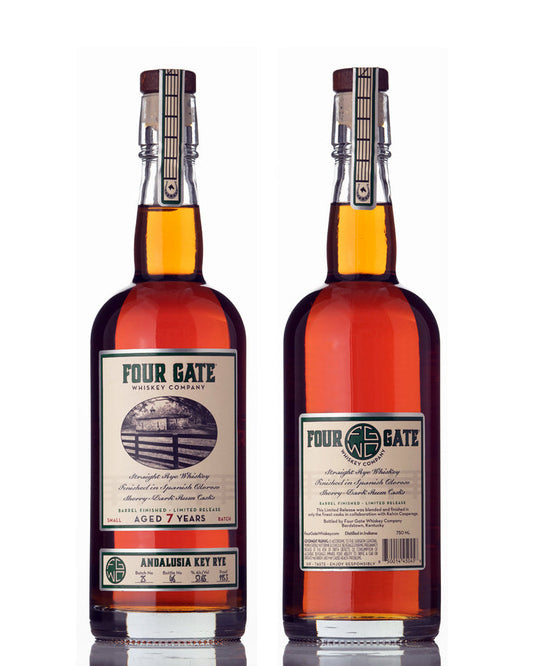 Four Gate 7 Year Old Andalusia Key Rye Whiskey 750ml