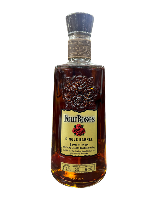 Four Roses Single Barrel Cask Strength OBSK 9 Year 4 Months Old 114.4 Proof Kentucky Straight Bourbon Whiskey